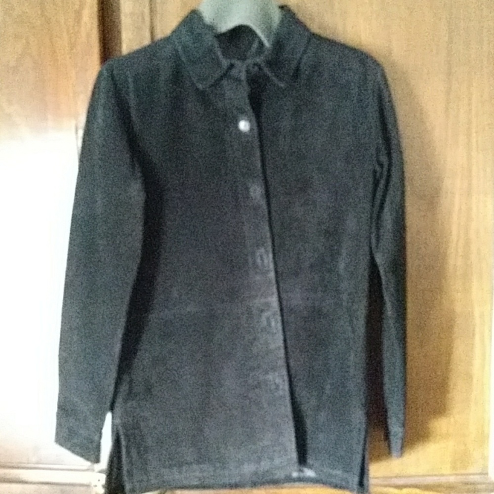 Suede shirt